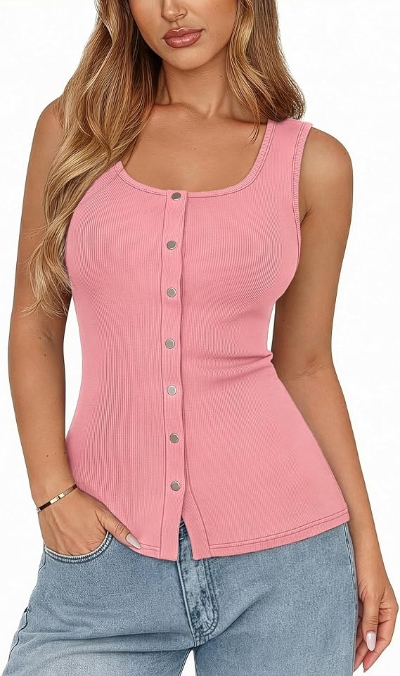Top Verano Mujer Rosa
